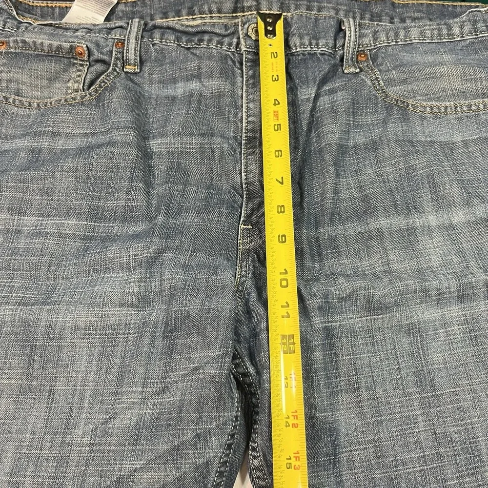 Levis 569 Jeans Mens 38x32 Loose Straight Baggy Medium Wash Denim EUC